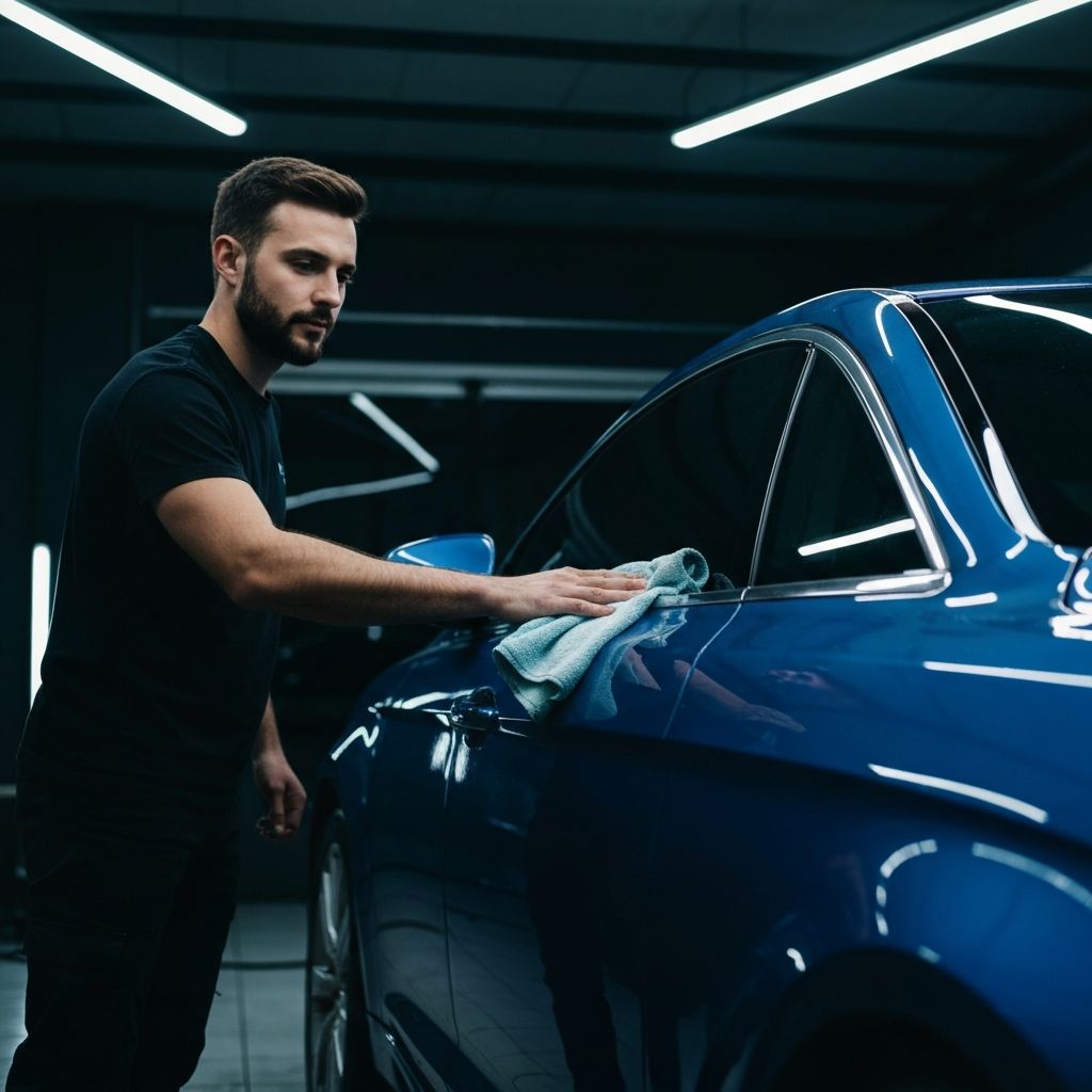 Mobile auto detailing service
